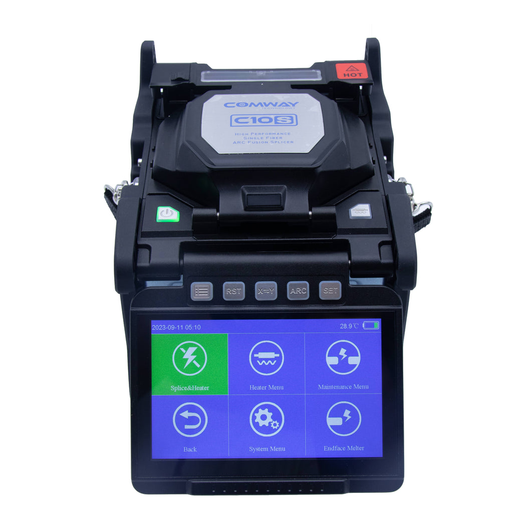 Best fusion splicer COMWAY C10S V2 core alignment  fusion splicer